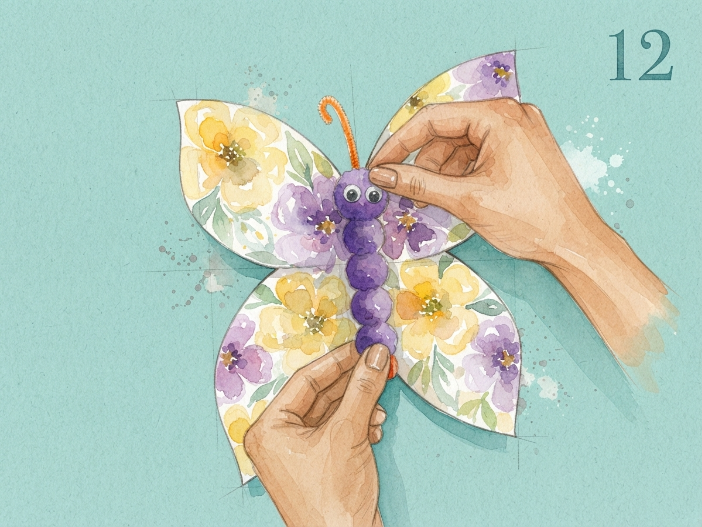 Paper Plate Butterfly