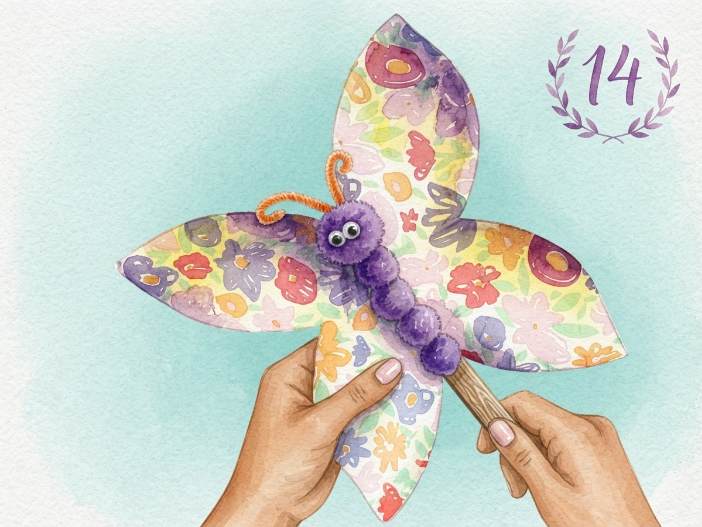 Paper Plate Butterfly