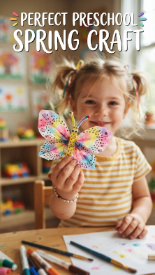 Coffee Filter Butterfly Craft