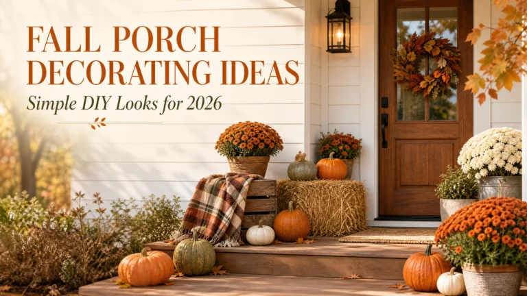 Fall Porch Decorating Ideas