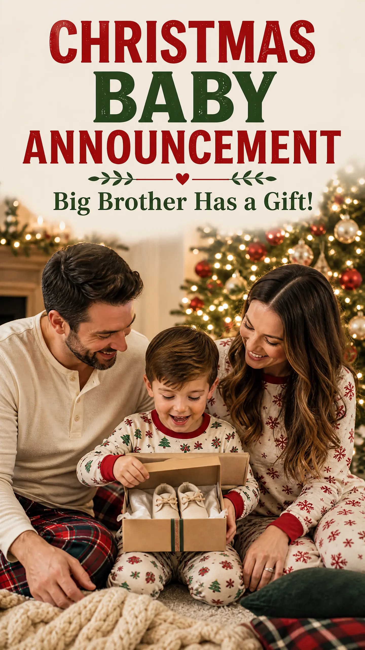 Christmas Baby Announcement Ideas