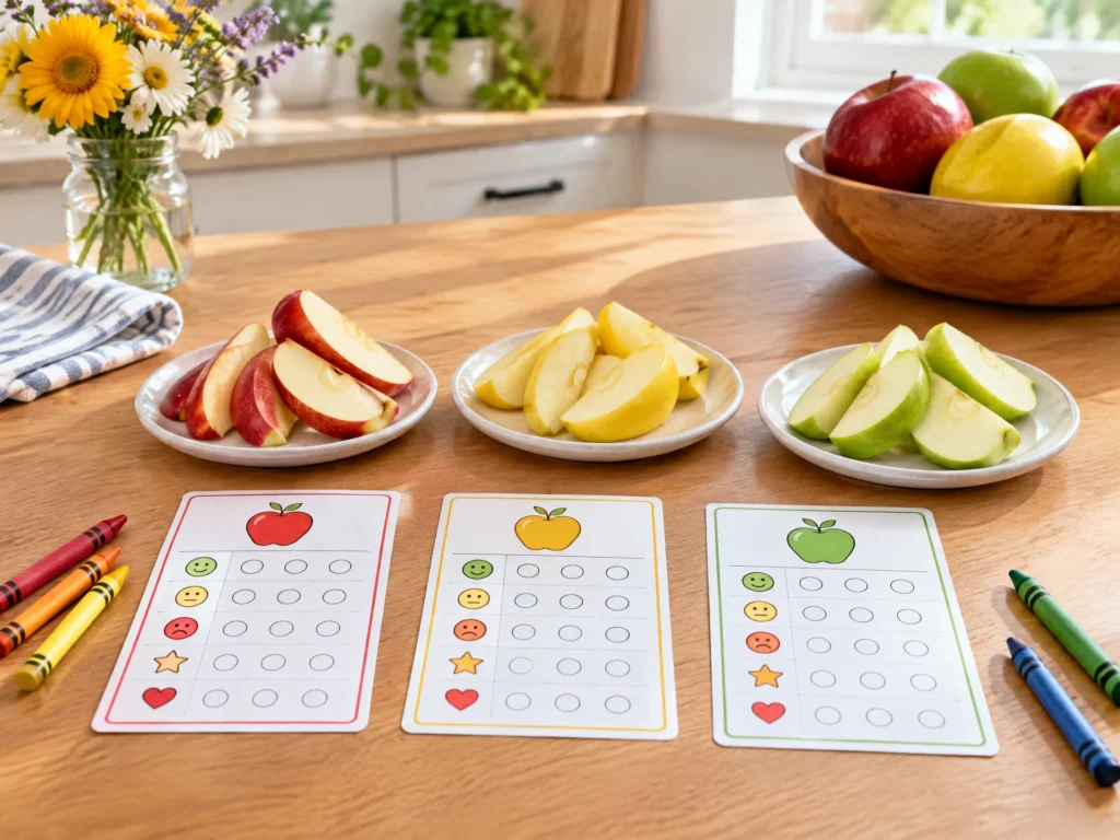 Apple taste test activity