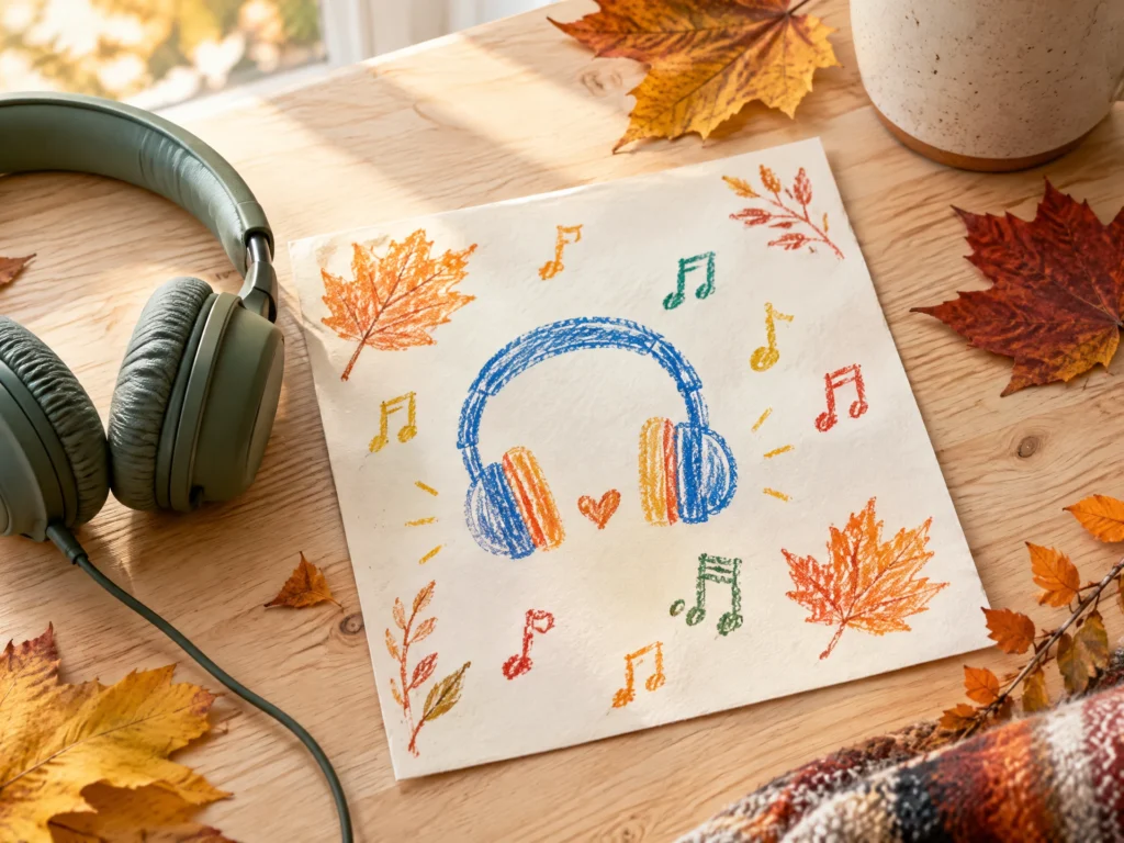 Family fall playlist activity