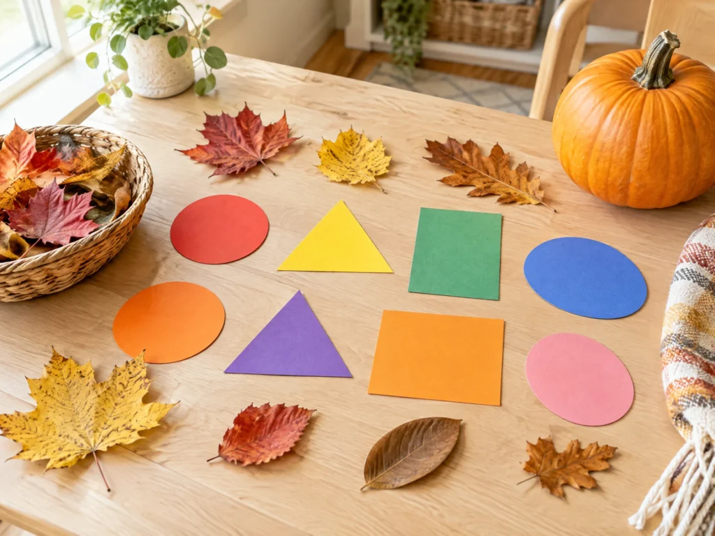 Fall shape hunt activity