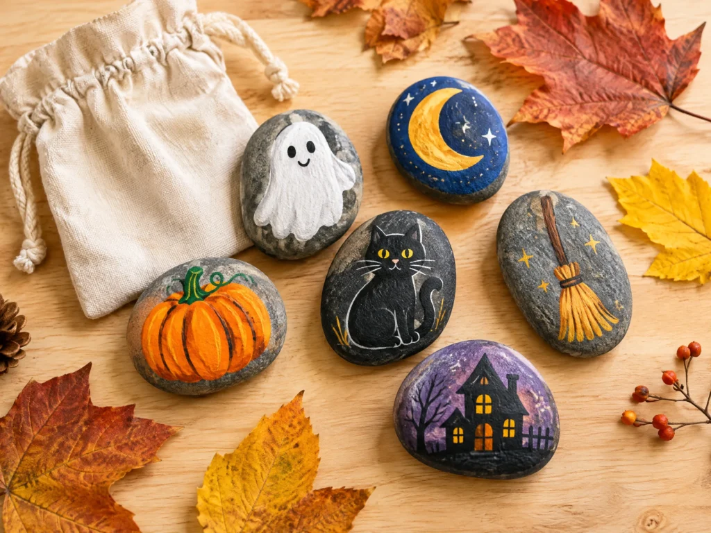 Halloween story stones activity