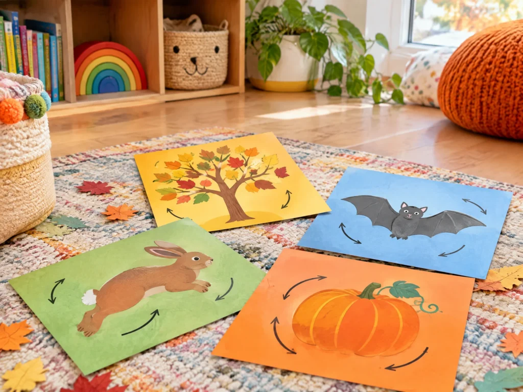 Fall movement break for kids