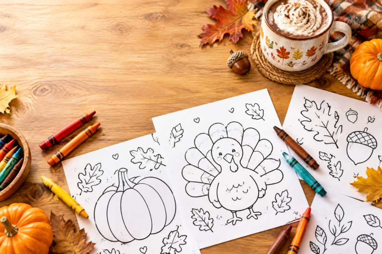 November Coloring Pages