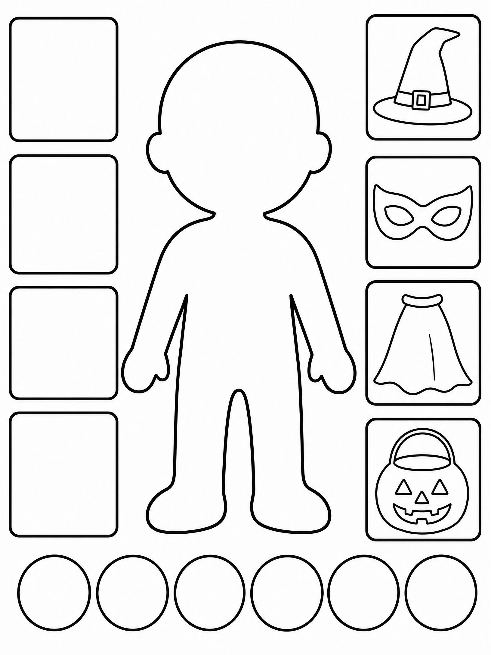 Costume Planner coloring page