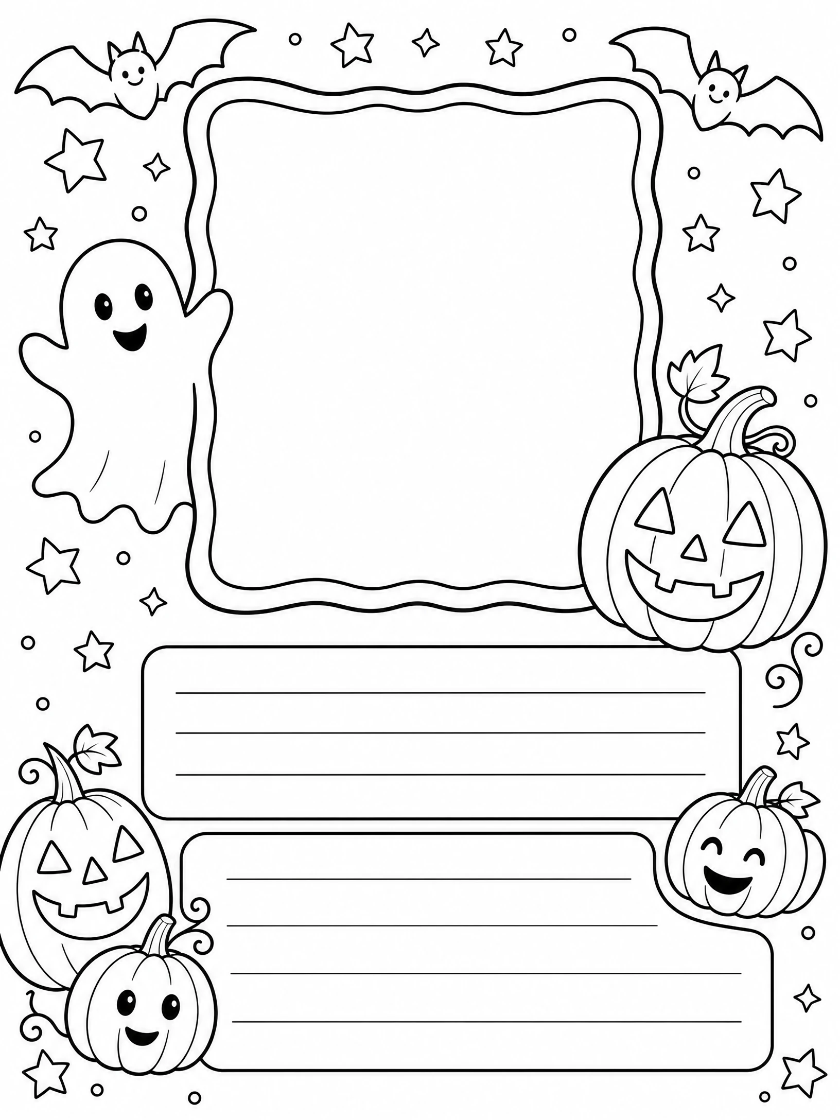 My Halloween Memory coloring page
