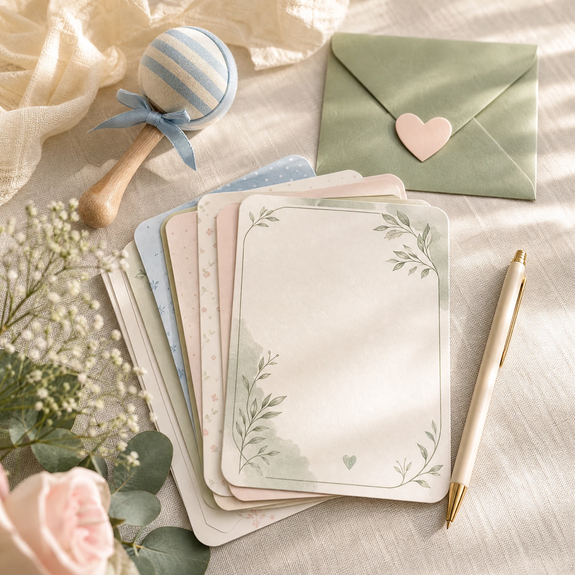 Advice cards for the parents-to-be