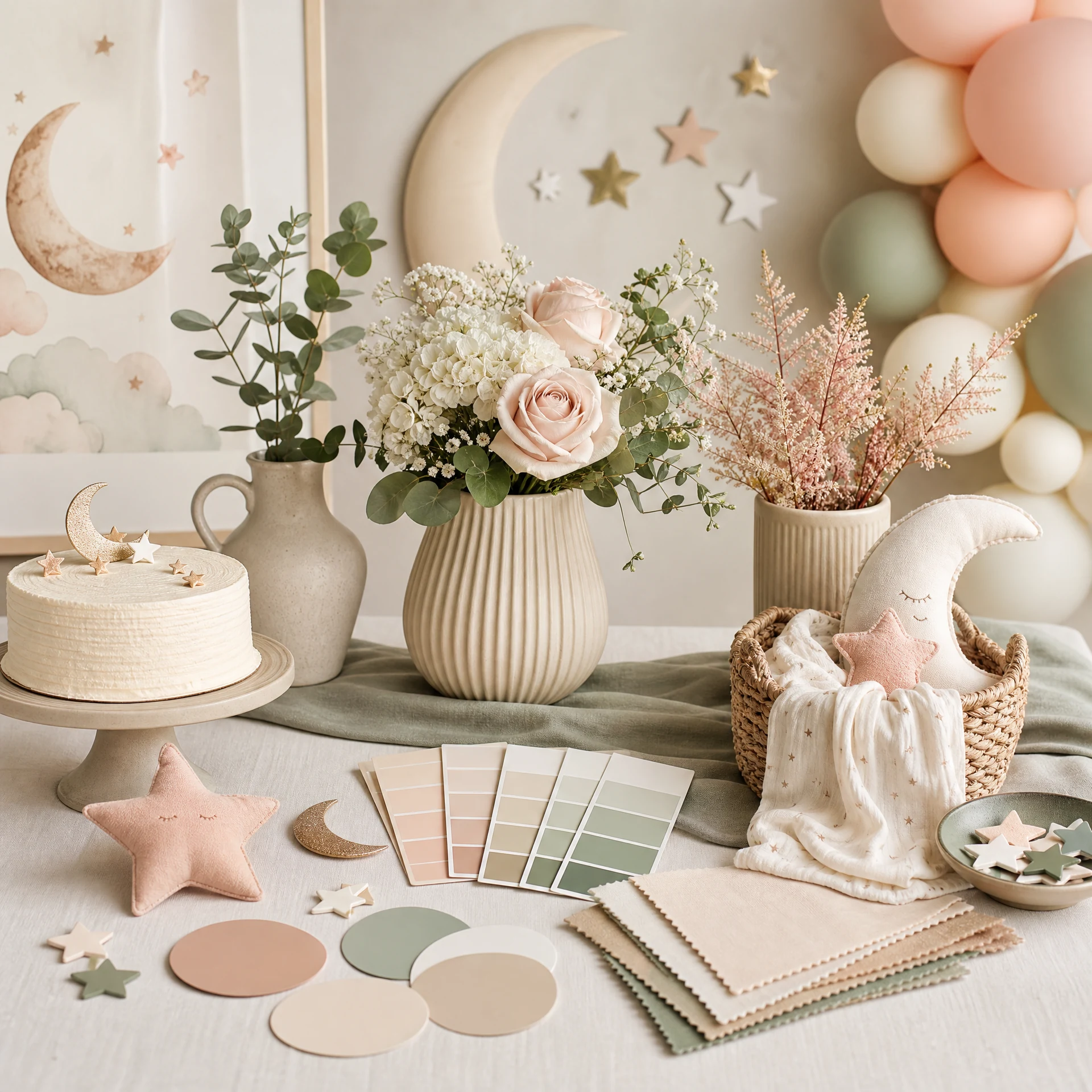Nursery color theme station
