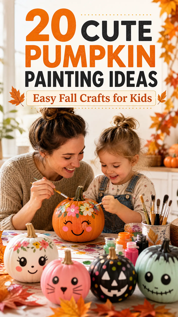pumpkin painting ideas for kids
