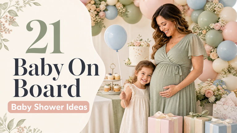 Baby On Board Baby Shower Ideas