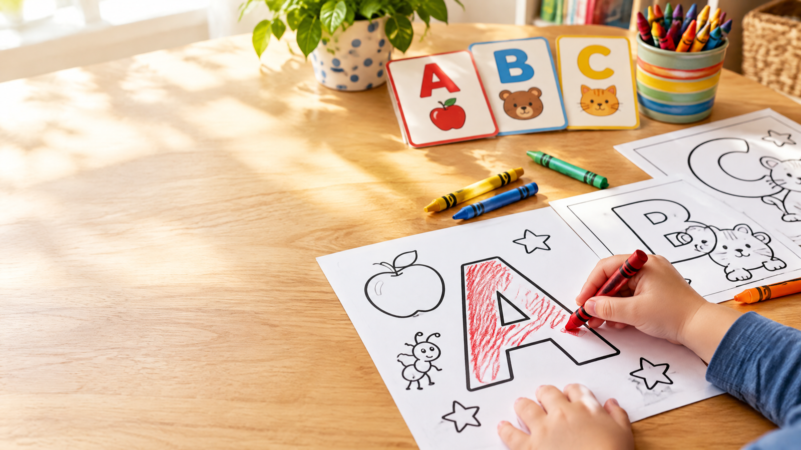 Free Printable ABC Coloring Book